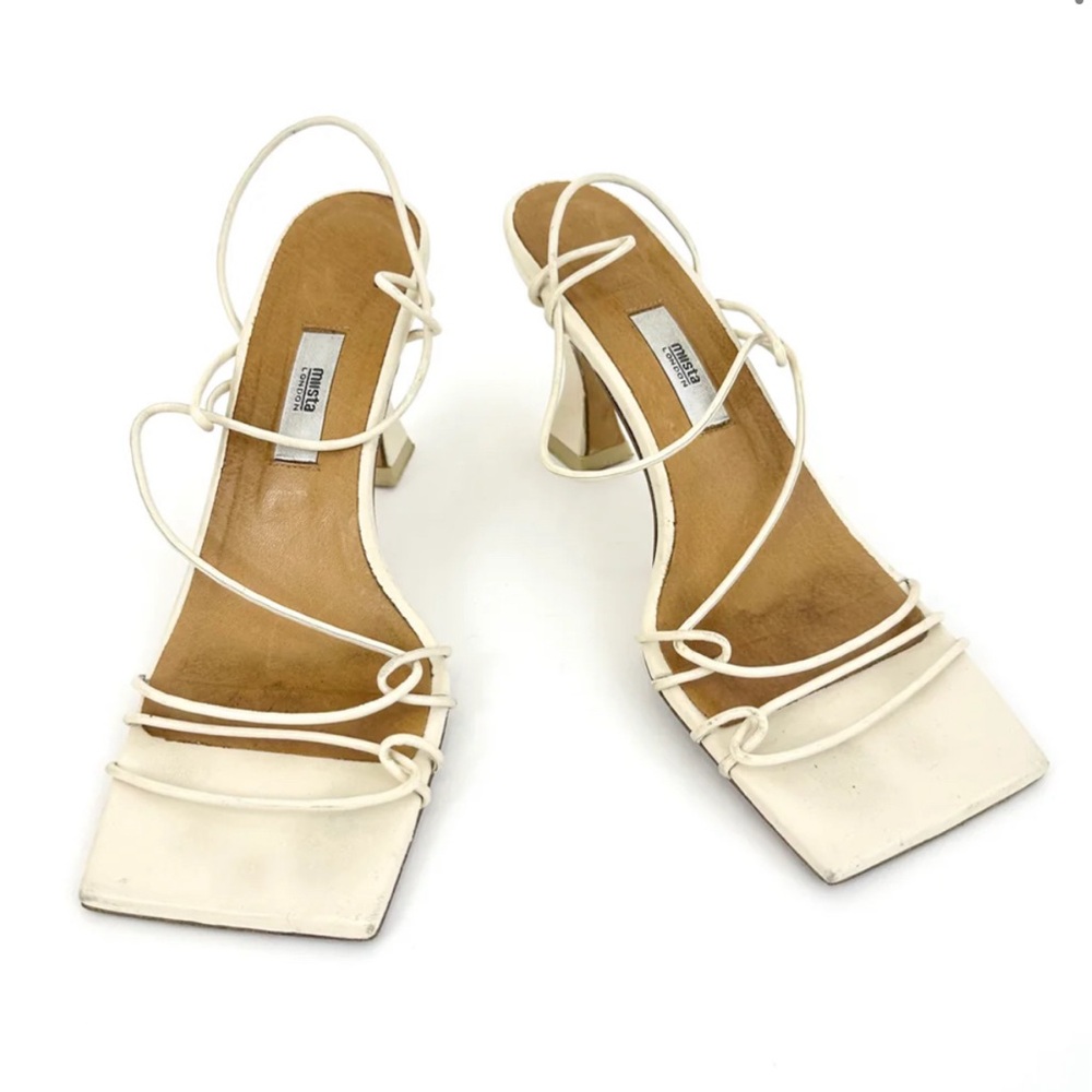 Miista Ivory Sally High-Heel Sandal